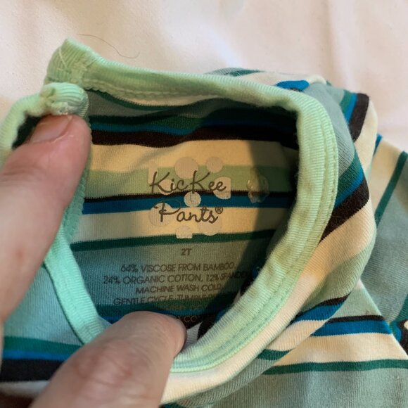 Kickee pants twinning set Mama nursing top and 2T dress sustainable bamboo - Picture 9 of 9